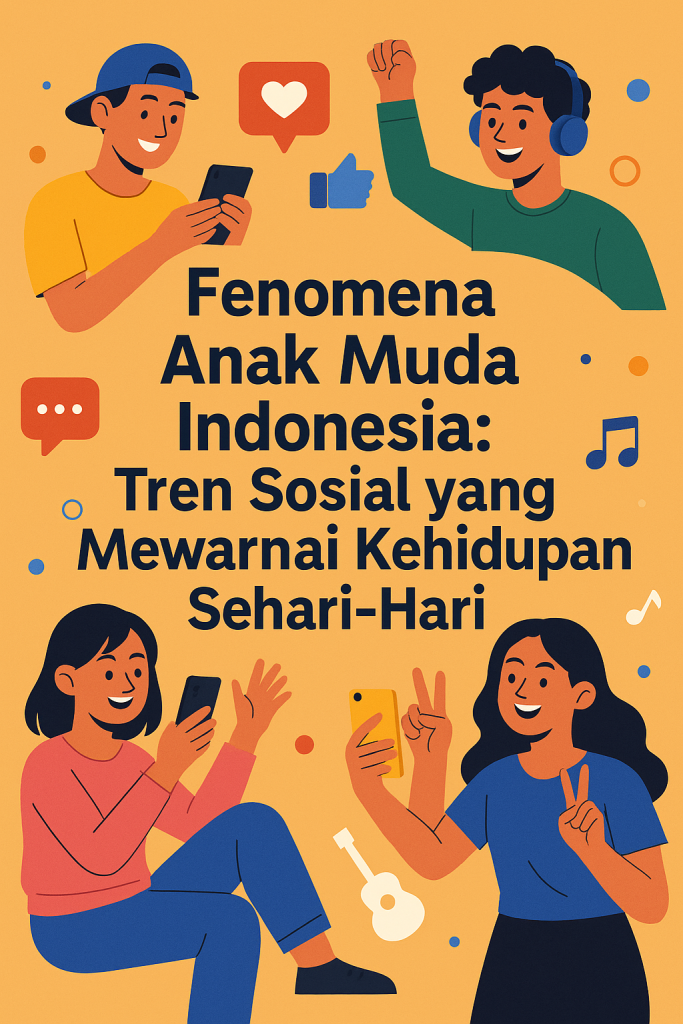 Fenomena Anak Muda Indonesia: Tren Sosial yang Mewarnai Kehidupan Sehari-Hari